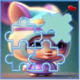 Adorable baby Stitch Sliding Picture Challenge