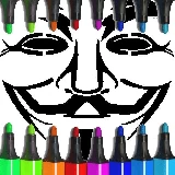 Anonymous Mask Coloring