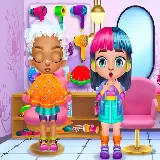 Beauty Salon Girl Hairstyles