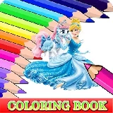 Coloring Book for Cinderella