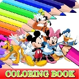 Coloring Book for Mickey Mouse