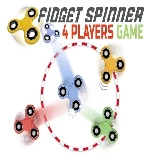 Fidget spinner: 4 players game