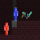 Fire Steve and Water Alex