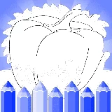 Fruits And Vegetables Coloring Pages For Kids Printable