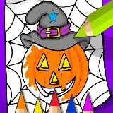 Halloween Coloring Book Game