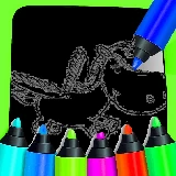 Unicorn Coloring For Kids