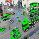 Us army car transport truck