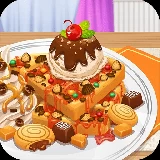 Yummy Waffle Ice Cream