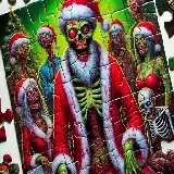 Zombie Christmas Jigsaw: Holiday Fun 4 Horror Fans
